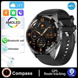Maxpower (black, Silicone strap) 4 Smart Watch Men Watch 4 Pro Amoled Hd Screen Bluetooth Maxpower (black, Silicone strap) 4 Smart Watch Men Watch 4 Pro Amoled Hd Screen Bluetooth