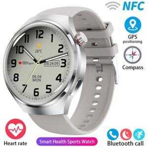 Maxpower (silver, silicone strap) Zodvboz Nfc Smart Watch Men Watch 4 Pro Amoled Hd Scree Maxpower (silver, silicone strap) Zodvboz Nfc Smart Watch Men Watch 4 Pro Amoled Hd Scree