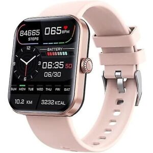 STOYOTU (Pink) F57l Blood Glucose Monitoring Smartwatch, Fitness Tracker With Blood Pres STOYOTU (Pink) F57l Blood Glucose Monitoring Smartwatch, Fitness Tracker With Blood Pres