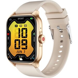 Unbranded ( gold) Smart Watch with Body Temperature And SpO2 Monitor – Waterproof Fitness Unbranded ( gold) Smart Watch with Body Temperature And SpO2 Monitor – Waterproof Fitness