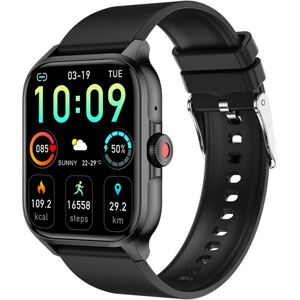 Unbranded ( black) Smart Watch with Body Temperature And SpO2 Monitor – Waterproof Fitness Unbranded ( black) Smart Watch with Body Temperature And SpO2 Monitor – Waterproof Fitness