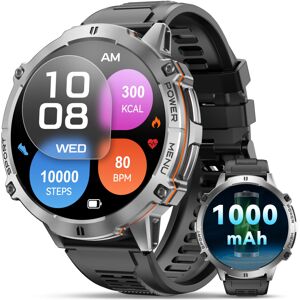 OUKITEL Military Smart Watch for Men Answer/Make Calls, 1.73" AMOLED Fitness Wat OUKITEL Military Smart Watch for Men Answer/Make Calls, 1.73" AMOLED Fitness Wat