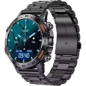 STOYOTU (Steel Black) Men Smart Watches for iOS Android Sports Fitness Tracker Waterproo STOYOTU (Steel Black) Men Smart Watches for iOS Android Sports Fitness Tracker Waterproo