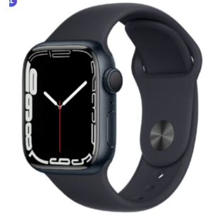Unbranded Apple Watch Series 7 GPS 41mm Midnight Aluminium Case with Midnight Sport Band Unbranded Apple Watch Series 7 GPS 41mm Midnight Aluminium Case with Midnight Sport Band