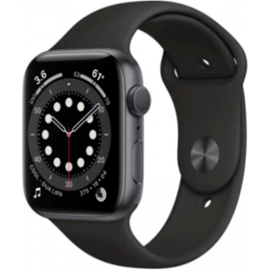 Unbranded Apple Watch Series 6 40mm GPS Deep Space Grey with Black Sport Strap Unbranded Apple Watch Series 6 40mm GPS Deep Space Grey with Black Sport Strap