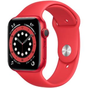 Unbranded Apple Watch Series 6 GPS 40mm (PRODUCT) RED Aluminum Case with RED Sport Band Unbranded Apple Watch Series 6 GPS 40mm (PRODUCT) RED Aluminum Case with RED Sport Band