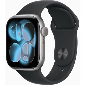 Apple Watch Series 11 GPS 46mm Space Grey Aluminium MEV44 M/L Black Sport Band Apple Watch Series 11 GPS 46mm Space Grey Aluminium MEV44 M/L Black Sport Band