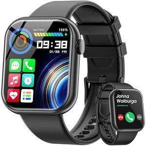 Smart Watch (Answer/Make Calls), 1.85" Fitness Tracker, Smartwatch Heart Rate/Sl Smart Watch (Answer/Make Calls), 1.85" Fitness Tracker, Smartwatch Heart Rate/Sl