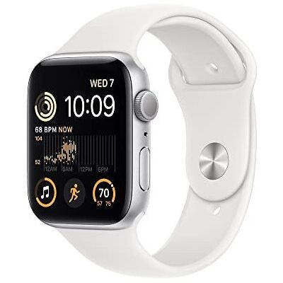 REFURBISHED Apple Watch SE (2nd generation) (GPS, 44mm) Smart watch - Silver Aluminium Case REFURBISHED Apple Watch SE (2nd generation) (GPS, 44mm) Smart watch - Silver Aluminium Case
