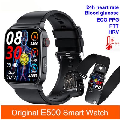 Unbranded Blood Glucose Monitor Blood Pressure Body Temperature Smartwatch Unbranded Blood Glucose Monitor Blood Pressure Body Temperature Smartwatch