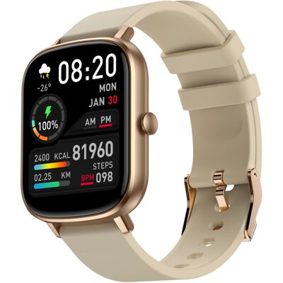 SRJ STAR Smart Watches for Women For iphone Samsung Waterproof Sports Fitness Watch SRJ STAR Smart Watches for Women For iphone Samsung Waterproof Sports Fitness Watch