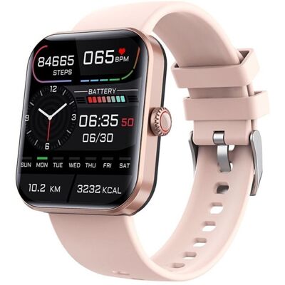 FLEMYE - F57L - Pink - Bluetooth - Smartwatch FLEMYE - F57L - Pink - Bluetooth - Smartwatch