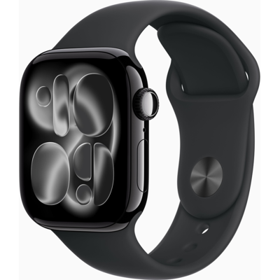 Apple Watch Series 11 GPS 46mm Jet Black Aluminium MEUW4 S/M Black Sport Band Apple Watch Series 11 GPS 46mm Jet Black Aluminium MEUW4 S/M Black Sport Band
