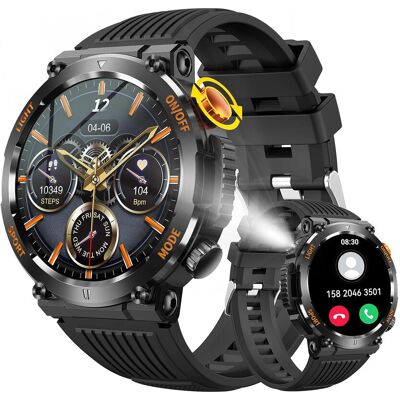 Chronus Men's Military Smart Watch - 1.39 Inch HD Screen Fitness Tracker Chronus Men's Military Smart Watch - 1.39 Inch HD Screen Fitness Tracker