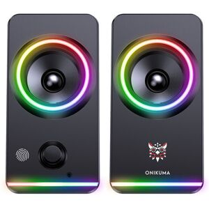 GreenZech Gaming Speaker 2.0 Channel RGB Light Computer Speaker Stereo Bass Touch Control GreenZech Gaming Speaker 2.0 Channel RGB Light Computer Speaker Stereo Bass Touch Control