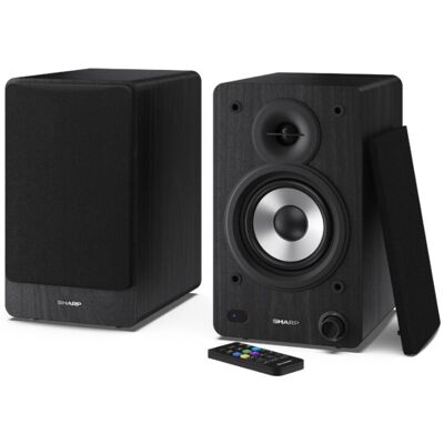 Sharp CP-SS30(BK) Bookshelf Speaker Black Sharp CP-SS30(BK) Bookshelf Speaker Black