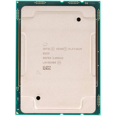 Intel Xeon Platinum 8253 Processor 16 Core 2.20GHZ 22MB 125W CPU CD8069504194601 (OEM Intel Xeon Platinum 8253 Processor 16 Core 2.20GHZ 22MB 125W CPU CD8069504194601 (OEM