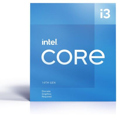 Intel Core i3 10105F - 3.7 GHz - 4 cores - 8 threads - 6 MB cache - LGA1200 Socket - B Intel Core i3 10105F - 3.7 GHz - 4 cores - 8 threads - 6 MB cache - LGA1200 Socket - B