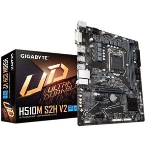 Gigabyte H510M S2H V2 Motherboard - Micro ATX, DDR4, LGA 1200 Gigabyte H510M S2H V2 Motherboard - Micro ATX, DDR4, LGA 1200