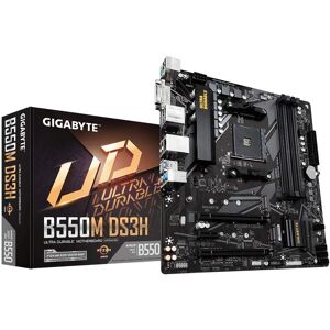 Gigabyte B550M DS3H Motherboard - Supports AMD Ryzen 5000 Series AM4 CPUs, 5+3 P Gigabyte B550M DS3H Motherboard - Supports AMD Ryzen 5000 Series AM4 CPUs, 5+3 P
