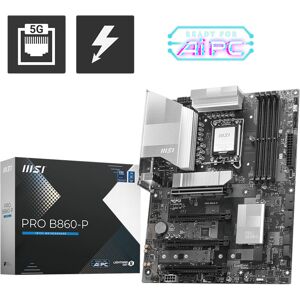 MSI PRO B860-P Motherboard - DDR5, PCIe 5.0, 5G LAN - ATX MSI PRO B860-P Motherboard - DDR5, PCIe 5.0, 5G LAN - ATX