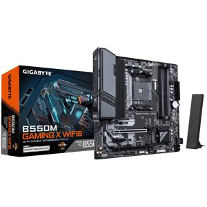 GIGABYTE B550M GAMING X WIFI6 Motherboard - AMD Ryzen 5000 CPUs, 5+3 Phases VRM, GIGABYTE B550M GAMING X WIFI6 Motherboard - AMD Ryzen 5000 CPUs, 5+3 Phases VRM,