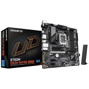 Micro ATX Motherboard - GIGABYTE - B760M DS3H WF6E GEN5 - Wi-Fi 6E - PCIe Gen5 - Micro ATX Motherboard - GIGABYTE - B760M DS3H WF6E GEN5 - Wi-Fi 6E - PCIe Gen5 -