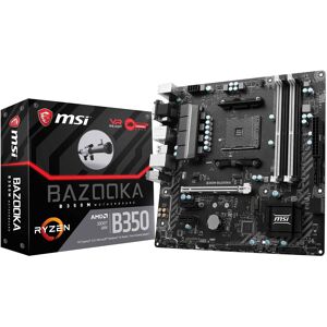 MSI AMD B350M BAZOOKA AM4 Ryzen MicroATX Motherboard MSI AMD B350M BAZOOKA AM4 Ryzen MicroATX Motherboard
