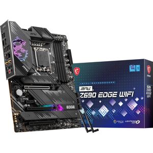 MSI MPG Z690 Edge WiFi Gaming Motherboard (ATX, 12th Gen Intel Core, LGA 1700 Socket MSI MPG Z690 Edge WiFi Gaming Motherboard (ATX, 12th Gen Intel Core, LGA 1700 Socket