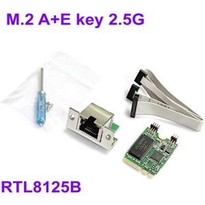 Unbranded (As show, One size) NetworkCard RTL8125B Mini Pcie 2.5Gigabit Ethernet Card 10/1 Unbranded (As show, One size) NetworkCard RTL8125B Mini Pcie 2.5Gigabit Ethernet Card 10/1