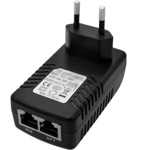 GreenZech (EU Plug, 24V 0.5A) 100M Power Supply LAN Network Ethernet Adapter 24V 0.5A 1A E GreenZech (EU Plug, 24V 0.5A) 100M Power Supply LAN Network Ethernet Adapter 24V 0.5A 1A E