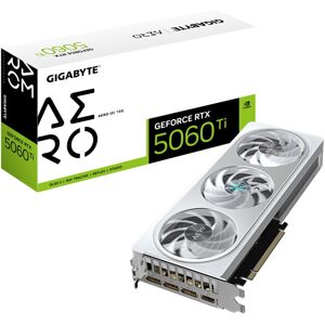 GIGABYTE GeForce RTX 5060 Ti AERO OC 16G Graphics Card - 16GB GDDR7, 128bit, PCI GIGABYTE GeForce RTX 5060 Ti AERO OC 16G Graphics Card - 16GB GDDR7, 128bit, PCI