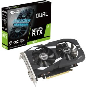 Asus GeForce RTX 3050 6G DUAL OC Gaming Graphics Card - 1537MHz Boost Clock, GDD Asus GeForce RTX 3050 6G DUAL OC Gaming Graphics Card - 1537MHz Boost Clock, GDD