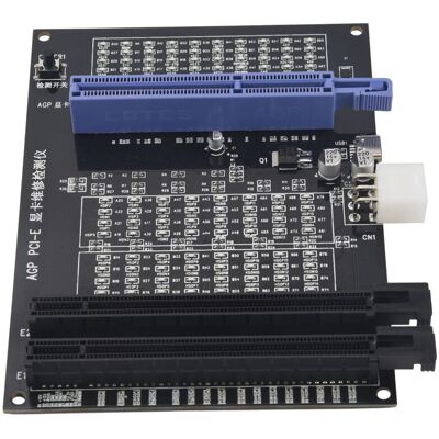 Unbranded AGP PCI-E X16 Dual-Purpose Socket Tester Display Image Video Card Checker Tester Unbranded AGP PCI-E X16 Dual-Purpose Socket Tester Display Image Video Card Checker Tester