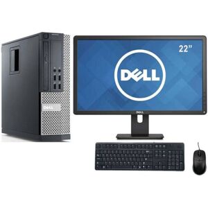 REFURBISHED Dell Optiplex Business Bundle Core i3 PC 22 Inch Monitor, Windows 10 REFURBISHED Dell Optiplex Business Bundle Core i3 PC 22 Inch Monitor, Windows 10