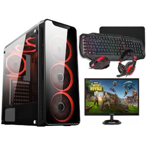 Dell REFURBISHED (6 Fans Red Case, GTX1650) Gaming PC Full Set Up-i5 16GB RAM 1TB Graphic Card Dell REFURBISHED (6 Fans Red Case, GTX1650) Gaming PC Full Set Up-i5 16GB RAM 1TB Graphic Card