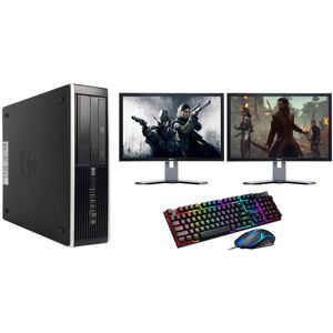 REFURBISHED Fcs Fast Gaming Dell Bundle Pc Computer Full Set Dual Monitor Intel I3 8Gb Ram G REFURBISHED Fcs Fast Gaming Dell Bundle Pc Computer Full Set Dual Monitor Intel I3 8Gb Ram G