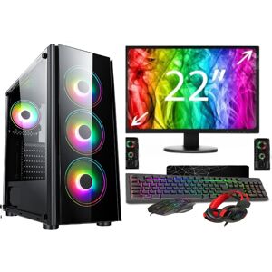 Computek Fast Gaming Intel Quad Core i5 16GB RAM 1TB HDD 128GB SSD PC Bundle & Speakers Computek Fast Gaming Intel Quad Core i5 16GB RAM 1TB HDD 128GB SSD PC Bundle & Speakers