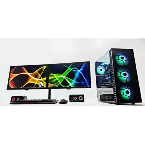 Propermac REFURBISHED Gaming PC Bundle i7 Dual Monitor 512 SSD 1TB HDD 16GB DDR4 RTX 3050 Propermac REFURBISHED Gaming PC Bundle i7 Dual Monitor 512 SSD 1TB HDD 16GB DDR4 RTX 3050