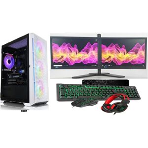 Computek Gaming PC Bundle:Core i5/ 16GB RAM/ 1TB+128GB SSD/ GT730 2GB/ 2x22 Dual/ Win 10 Computek Gaming PC Bundle:Core i5/ 16GB RAM/ 1TB+128GB SSD/ GT730 2GB/ 2x22 Dual/ Win 10