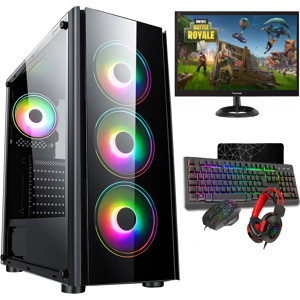 Computek Fast Gaming Intel Quad Core i5 16GB RAM 1TB HDD & 128GB SSD PC Bundle & Speakers Computek Fast Gaming Intel Quad Core i5 16GB RAM 1TB HDD & 128GB SSD PC Bundle & Speakers