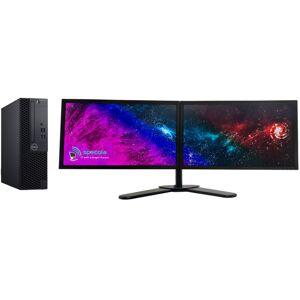 REFURBISHED Dell OptiPlex 3070 PC - i3 9th Gen - 16GB RAM/500GB SSD/3TB HDD/Win11/2x22" Moni REFURBISHED Dell OptiPlex 3070 PC - i3 9th Gen - 16GB RAM/500GB SSD/3TB HDD/Win11/2x22" Moni
