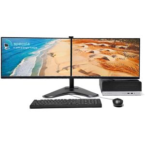 REFURBISHED HP ProDesk 400 G5 PC i5 8th Gen - 16GB RAM - 250GB M.2 - Win11/2x24" Monitors REFURBISHED HP ProDesk 400 G5 PC i5 8th Gen - 16GB RAM - 250GB M.2 - Win11/2x24" Monitors