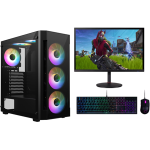 FCS REFURBISHED Fast Gaming PC Bundle Intel Core i3 4th Gen 8GB RAM 500GB HDD 120GB SSD 2GB Nvid FCS REFURBISHED Fast Gaming PC Bundle Intel Core i3 4th Gen 8GB RAM 500GB HDD 120GB SSD 2GB Nvid