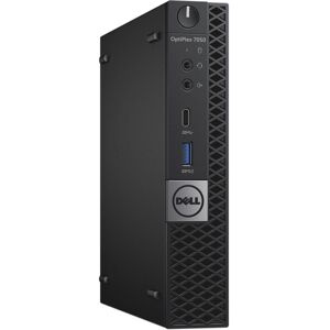 Dell OptiPlex 7050 Micro Form Factor Desktop Computer Intel Core i5-7500T Quad- Dell OptiPlex 7050 Micro Form Factor Desktop Computer Intel Core i5-7500T Quad-