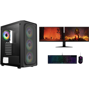 FCS REFURBISHED Gaming PC Bundle Dual Monitor Core i7 GT 730 2GB 16GB RAM 128GB SSD + 1TB HDD FCS REFURBISHED Gaming PC Bundle Dual Monitor Core i7 GT 730 2GB 16GB RAM 128GB SSD + 1TB HDD