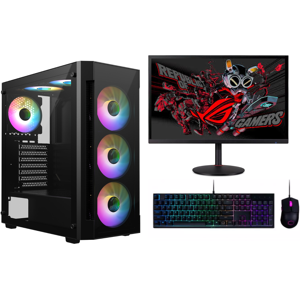 FCS REFURBISHED Gaming PC 22'' Bundle Intel i5 4th Gen 16GB RAM 1TB + 128GB SSD GT 730 Windows 1 FCS REFURBISHED Gaming PC 22'' Bundle Intel i5 4th Gen 16GB RAM 1TB + 128GB SSD GT 730 Windows 1