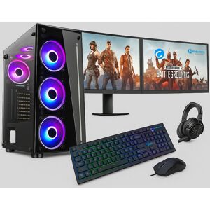 Computek REFURBISHED Gaming PC Dual Bundle : Intel Core i7 - 16GB RAM -1TB+128GB SSD - GT730 2GB - Wi Computek REFURBISHED Gaming PC Dual Bundle : Intel Core i7 - 16GB RAM -1TB+128GB SSD - GT730 2GB - Wi