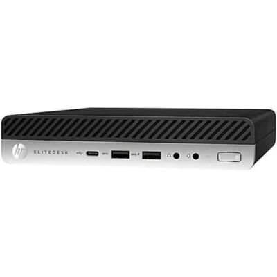 REFURBISHED HP EliteDesk 800 G3 Mini PC 8GB 256GB SSD Intel Core i5-6500T Win10 Black (Rene REFURBISHED HP EliteDesk 800 G3 Mini PC 8GB 256GB SSD Intel Core i5-6500T Win10 Black (Rene