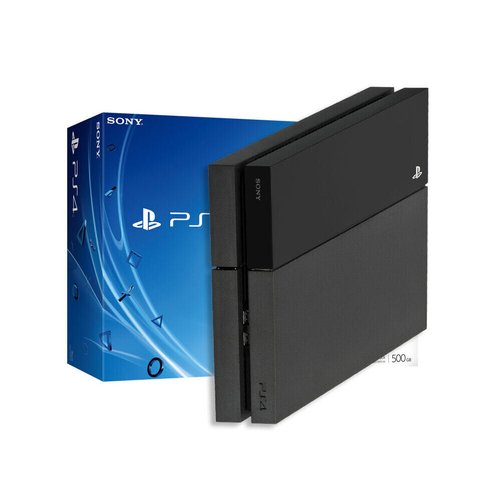 REFURBISHED Sony PlayStation 4 PS4 1TB Game Console - Black